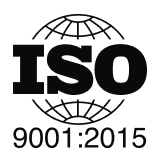 ISO 9001:2015 Quality Management Logo